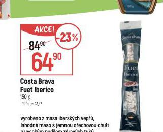 COSTA BRAVA FUET IBERICO