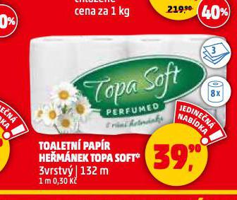 TOPA SOFT TOALETN PAPR