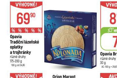 OPAVIA TRADIN LZESK OPLATKY A TROJHRNKY