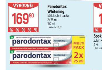 PARODONTAX WHITENING ZUBN PASTA