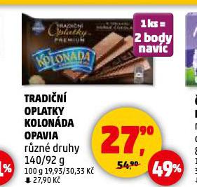 TRADIN OPLATKY KOLONDA OPAVIA