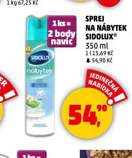 SIDOLUX SPREJ NA NBYTEK