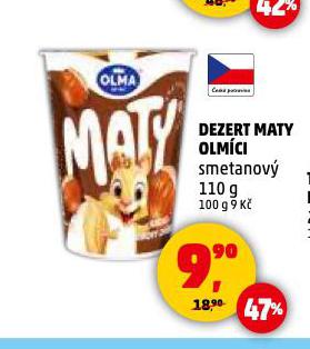 DEZERT MATY OLMCI