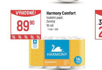 HARMONY COMFORT TOALETN PAPR