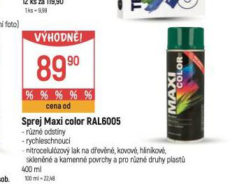 SPREJ MAXI COOR