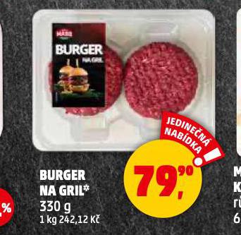BURGER NA GRIL