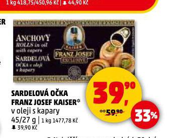 FRANZ JOSEF SARDELOV OKA