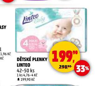 LINTEO BABY DTSK PLENKY