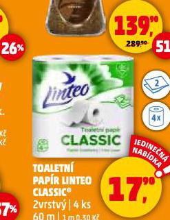 LINTEO TOALETN PAPR
