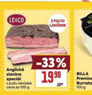 ANGLICK SLANINA SPECIL