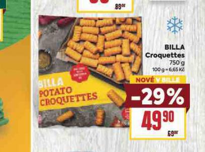 BILLA CROQUETTES