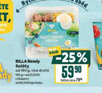 BILLA READY SALTY