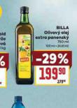 BILLA OLIVOV OLEJ EXTRA PANENSK