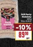 GRILL PARTY KLOBSKY