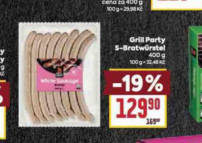 GRILL PARTY S-BRATWRSTEL