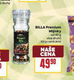 BILLA PRMEIUM MLNKY