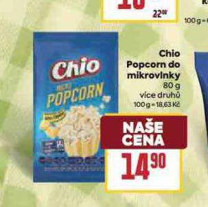 CHIO POPCORN DO MIKROVLNKY