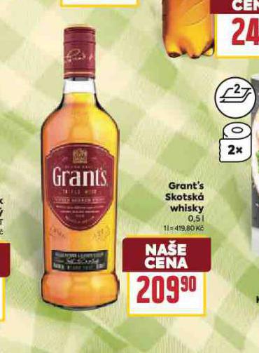 GRANTS SKOTSK WHISKY