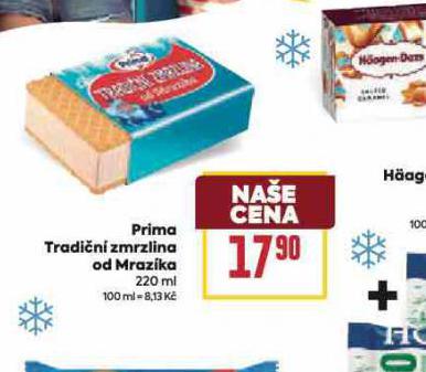 PRIMA TRADIN ZMRZLINA OD MRAZKA