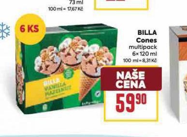 BILLA CONES