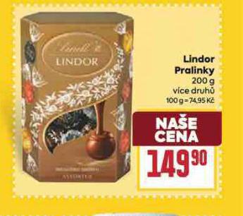 LINDOR PRALINKY