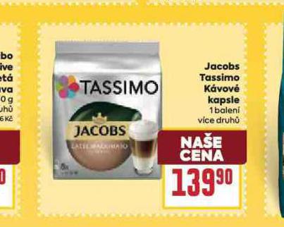 JACOBS TASSIMO KVOV KAPSLE