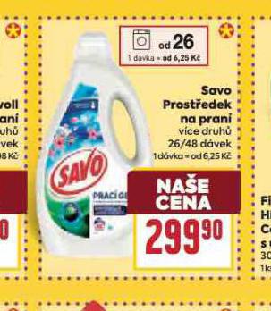 SAVO PROSTEDEK NA PRAN