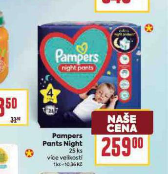 PAMPERS PANTS NIGHT