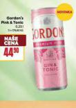 GORDONS PINK & TONIC
