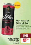 CLAN CAMPBELL WHISKY & COLA