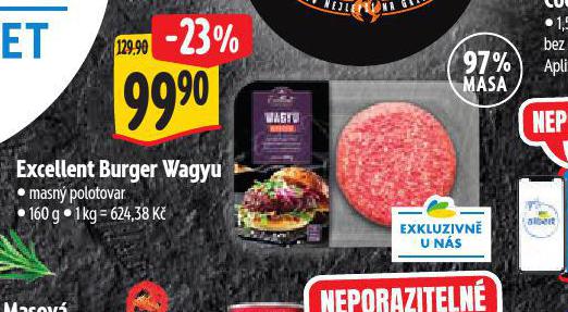 EXCELLENT BURGER WAGYU