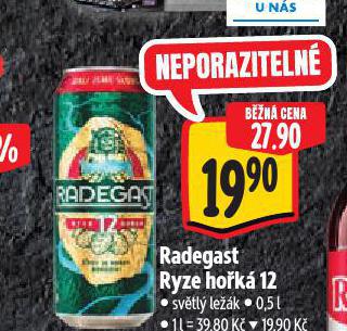 PIVO RADEGAST RYZE HOK 12