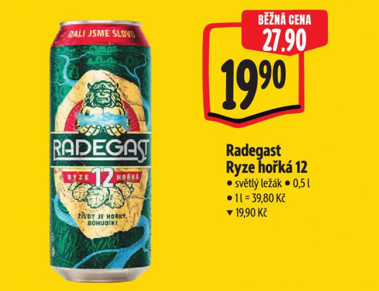 PIVO RADEGAST RYZE HOK 12