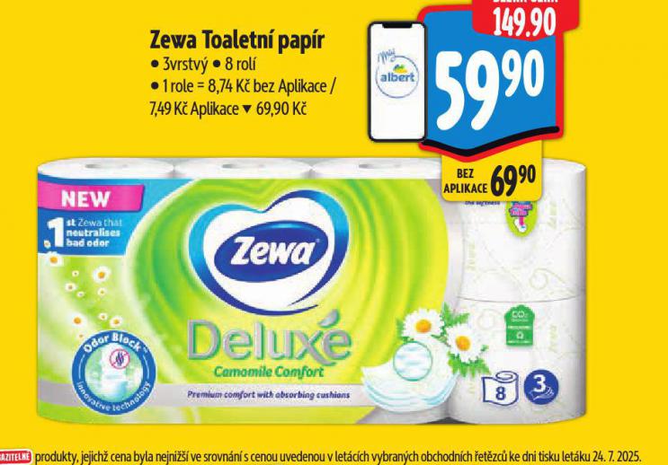 ZEWA DELUXE TOALETN PAPR