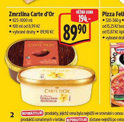 ZMRZLINA CARTE DOR