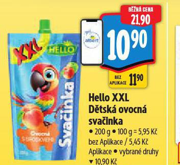 HELLO XXL OVOCN SVAINKA