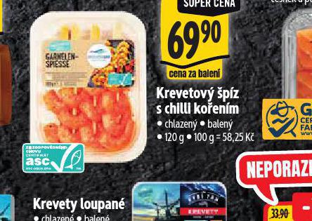 KREVETOV PZ S CHILLI KOENM