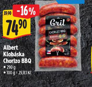 KLOBSA CHORIZO BBQ