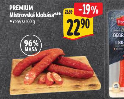 PREMIUM MISTROVSK KLOBSA