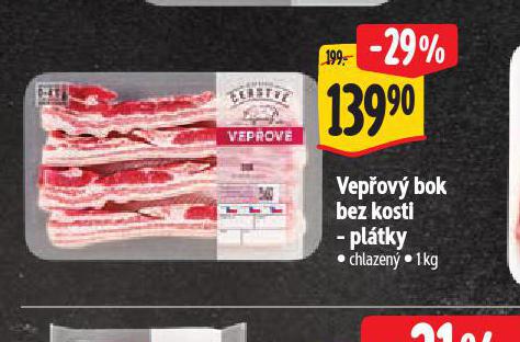 VEPOV BOK BEZ KOSTI - PLTKY