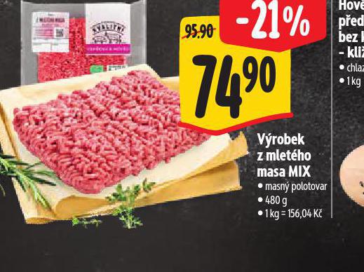 VROBEK Z MLETHO MASA MIX