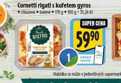 CORNETTI RIGATI S KUETEM GYROS