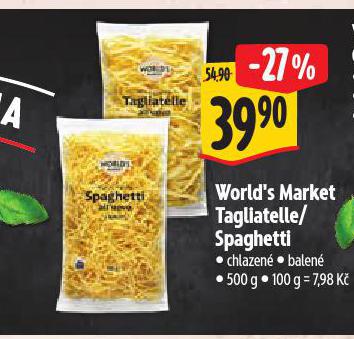 WORLDS MARKET TAGLIATELLE / SPAGHETTI
