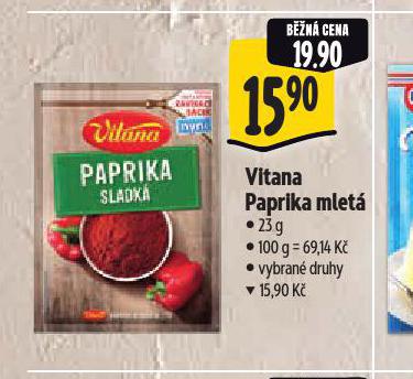 VITANA PAPRIKA MLET