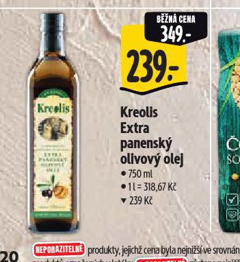 KREOLIS EXTRA PANENSK OLIVOV OLEJ