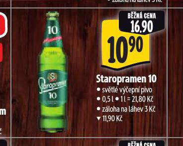 PIVO STAROPRAMEN 10