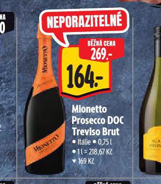 MIONETTO PROSECCO DOC TREVISO BRUT