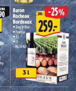 BARON ROCHEAU BORDEAUX