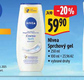 NIVEA SPRCHOV GEL