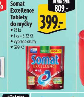 SOMAT EXCELLENCE TABLETY DO MYKY